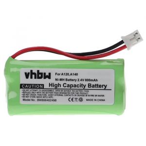 Vhbw Batterie remplacement pour S30852-D1640-X1, T382, T436-U1, V30145-K1310-X359, V30145-K1310-X383 pour téléphone fixe sans fil