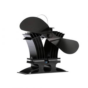 Ecofan Belair Ventilateur de poêle - Technologie Basse température - 140 CFM Idéal pour poêles à gaz et granules - Alimenté à la Chaleur, Circulation d'air Efficace & économies de Combustible