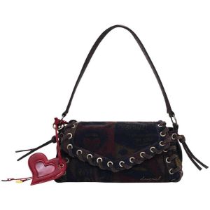 Desigual Sac bandouli&egrave;re femme Zarauz Graffiatto