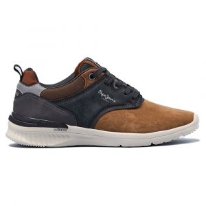 Pepe Jeans London Jay-Pro 21, Sneaker Homme, 879COGNAC, 41 EU