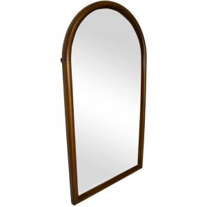 Miroir mural arche bois de pin 50 x 90cm