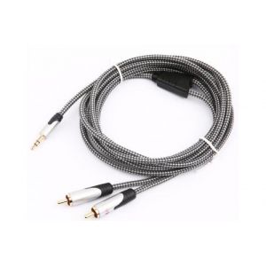 JVC Cable audio JACK 3,5MM/2RCA 1,5M