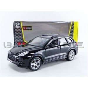 Bburago Modèle réduit Porsche Cayenne Turbo 1:24 die-cast noir