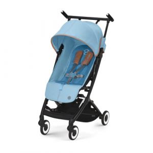 Cybex Gold Poussette Libelle avec Harnais One-Pull, de 6 Mois à 4 ans env. (max. 22 kg), Ultralégère (seulement 6 kg), Beach Blue (Bleu)