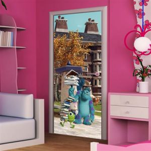 AG Poster porte Monstres et Comp nie 2 Pixar intisse 90X202 CM ART