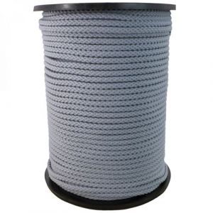 Linxor Bobine de corde tressée 3 mm x 100 m - Gris