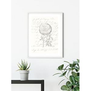Komar Affiche d'art Ma Chérie - Taille: 40 x 50 cm - noir, blanc