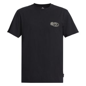 Quiksilver Right Point - T-shirt à manches courtes pour Homme Noir - Taille S