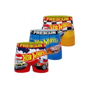 Freegun Boxers Lot de 3 boxers enfant Hot Wheels