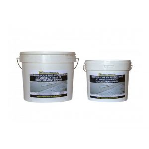 Matpro Mortier pour sols industriels et voiries &agrave; prise et durcissement tr&egrave;s rapide - Sac de 25 kg Gris