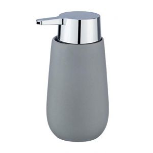 Wenko Distributeur de savon Badi gris