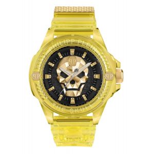 Image de Philipp Plein - PWWAA0123 - Montre-bracelet - Hommes - Quartz - THE SKULL SYNTHETIC