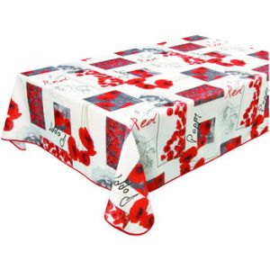 Serviettes de table Nappes, Sets de table Habitable POPPY Blanc - Taille 140x250 cm