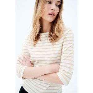 Caroll Femme 241t-tcleo Blouse, Or, XS EU