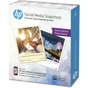 HP W2G60A - Social Media Snapshots 10x13 25 Blatt 265 g