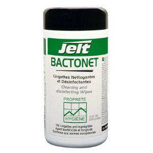 Image de Jelt Boîte de 100 lingettes Bactonet