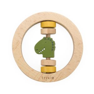 Trixie Hochet en bois rond Mr. Dino