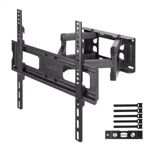 Image de Support TV Auronic - pivotant et inclinable - 23 à 60 pouces - jusqu'à 45 KG - Noir