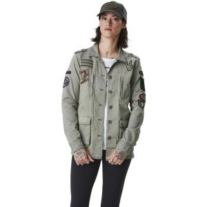 Von Dutch Veste Veste femme militaire avec patch Milly