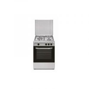 Vitrokitchen Cuisinière à Gaz CB5530IB BUT Acier ydable 50 55 CM 3FGris