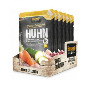 Image de Belcando Sachets fraîcheurs [6x300g Poulet avec Riz, Carottes & courgettes] | Nourriture Humide pour Chiens | Nourriture Humide complète en Sachet Individuel