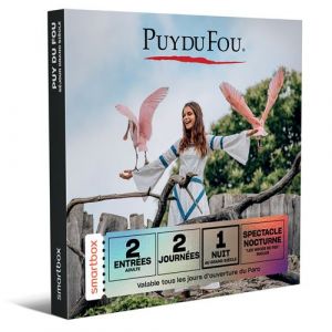 Smartbox Coffret Cadeau - S&eacute;jour au Puy du Fou - Le Grand Si&egrave;cle - 1 nuit en chambre double avec petit-d&eacute;jeuner acc&egrave;s au parc et