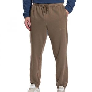 Calvin Klein Pantalon Knit Small Logo Sport marron - L