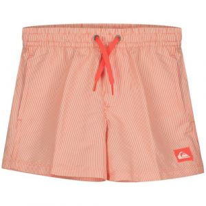 Quiksilver Garçon Everyday Deluxe Volley YTH 14 Maillot De Bain, Fiery Coral, 10 Ans EU