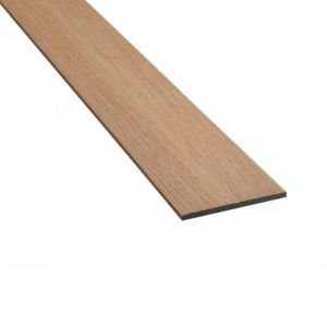 Plinthe terrasse composite Supradeck - Teck - Ep.10 mm / l.140 mm / L.2,2 m