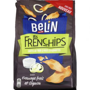 Image de Belin Pétales Les Frenchips goût fromage frais et oignon - Le sachet de 100g