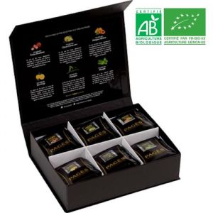 Pag&egrave;s Coffret Carton Infusions Bio 60 Sachets