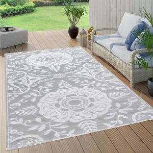 VidaXL Tapis d'extérieur Gris clair 80x150 cm PP