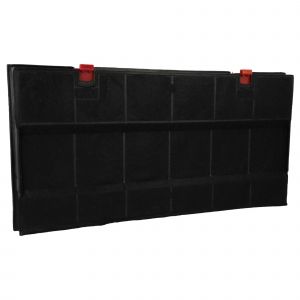 Vhbw Filtre à charbon actif compatible avec AEG DK9690-M, DK9690-M/S, DK9960-M, DK9690-M9, DK 9690-m, DK9690M/CH, DK 9960-m hotte aspirante