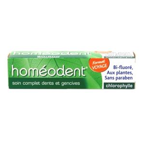 Image de Boiron Homéodent - Dentifrice soin complet dents et gencives à la chlorophylle (25 ml)