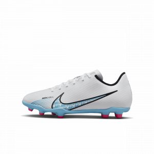 Nike Chaussure de football à crampons multi-surfaces Jr. Mercurial Vapor 15 Club FG/MG pour Jeune enfant/Enfant plus âgé - Blanc - Taille 33.5 - Unisex
