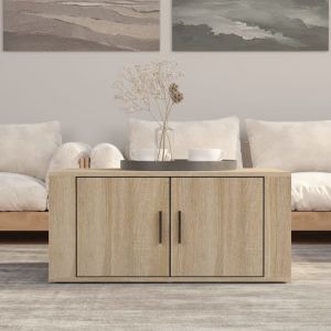 VidaXL 816515 Table basse Chêne sonoma 80x50x36 cm Bois d'ingénierie