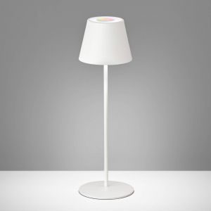 Easy by FHL Cosenza Lampe de table LED sur batterie, RVBB, avec variateur, 850211,