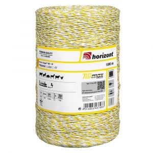 Fil pour clôture électrifiée Ranger W3 jaune - 1000m