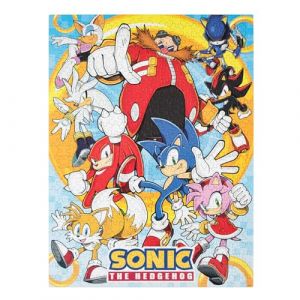 Grupo erik Puzzle Sonic 500 Pièces | Puzzle Adulte et Enfant, Cadeau Friends, Puzzle Cinema