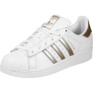 Image de Adidas Superstar W, Chaussures de Fitness Femme, Blanc (Ftwbla/Ciberm 000), 38 2/3 EU