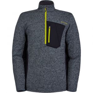 Spyder Molleton Demi Zip Bandit M Black CTS