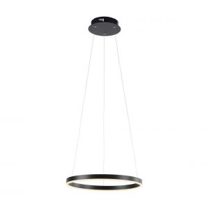 Suspension LED Ritus, &Oslash; 39,3 cm, anthracite