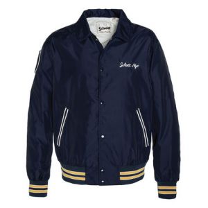 Image de Schott Blouson coach Bleu - Couleur Bleu - Taille S