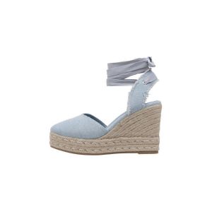 Xti Pour femme. Sandales 142760 bleu -Hauteur 9cm compens