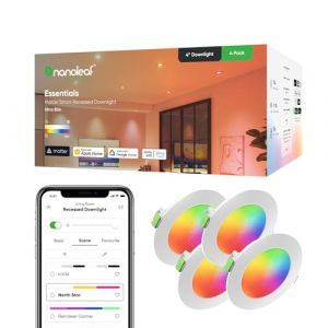 Nanoleaf Essentials smart downlight NF080D02-4W3