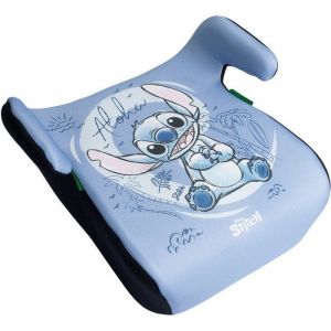 Tataway Mickey and Friends Siège élévateur auto i-Size ECE R129/03 - Hauteur de 126 à 150 cm - Rehausseur avec graphiques de souris, assise pour enfants sur fond bleu (Stitch)