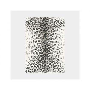 D&eacute;coweb Tapis de salon L&eacute;opard urbain - Noir, gris & cr&egrave;me - 200 x 290 cm