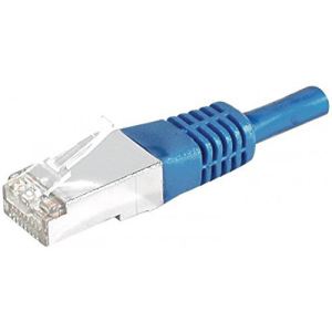 Dexlan 856850 - Cordon réseau RJ45 patch SSTP Cat.6 1 m