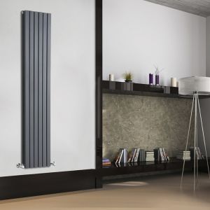 Hudson Reed TDRAFP2 - Radiateur design vertical plat Acier 1780 x 354 mm
