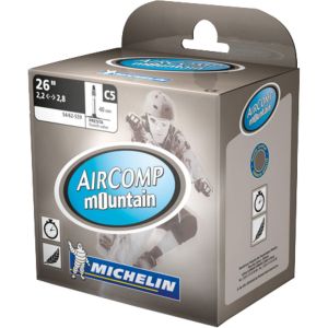 Image de Michelin Chambre à air vélo Aircomp Mountain 26x2.20-2.80 petite valve (presta)